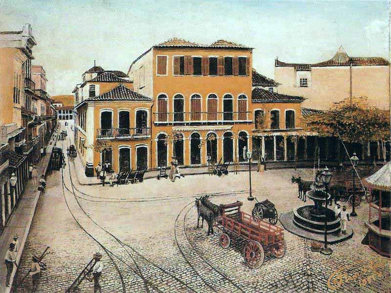 Jan Preisler View of Saude Square